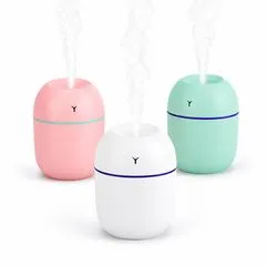 220ML Mini Portable Ultrasonic Air Humidifier – USB Cool Mist Humidifier.
