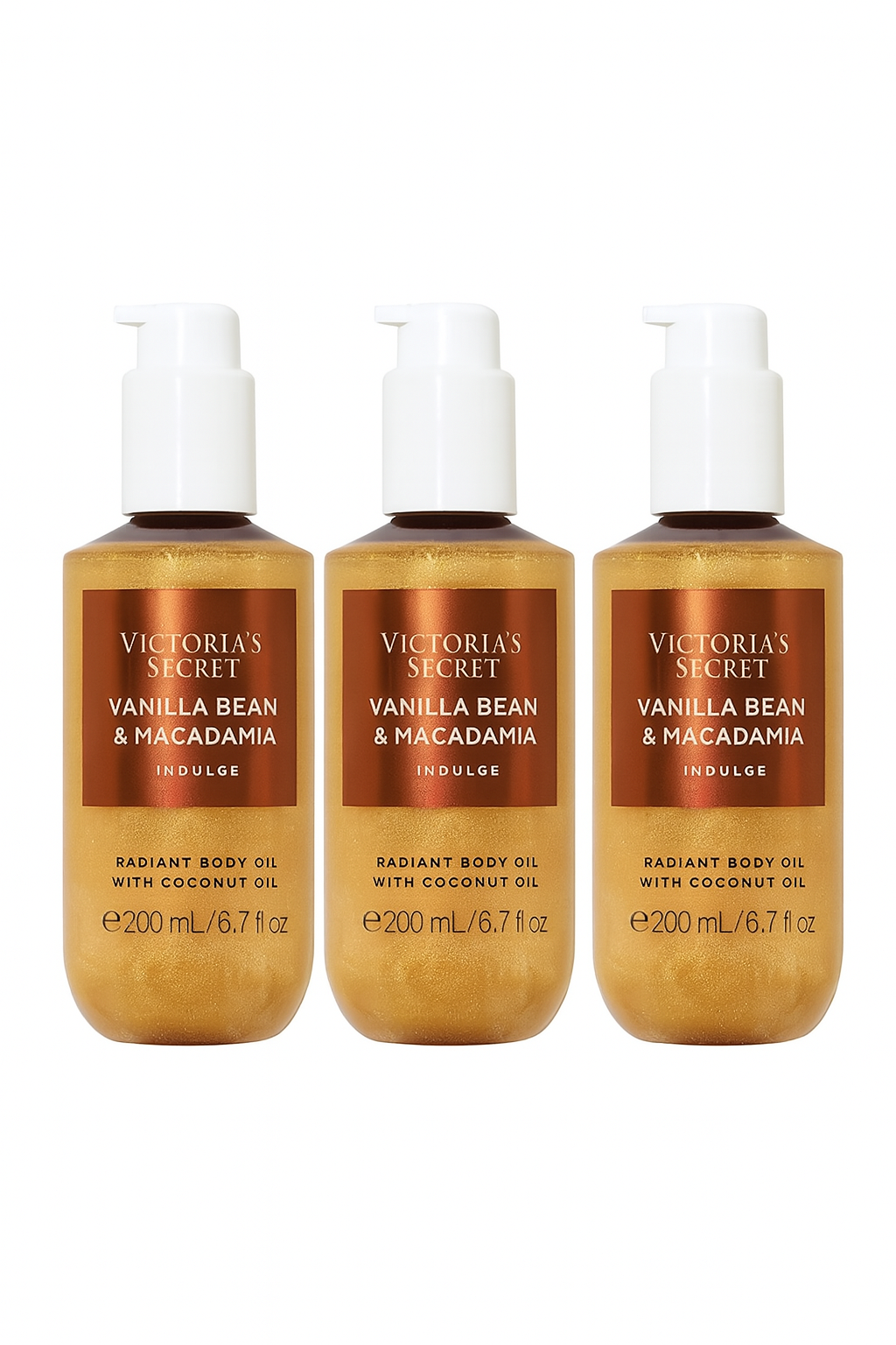 Victoria's Secret Vanilla Bean & Macadamia Radiant Body Oil