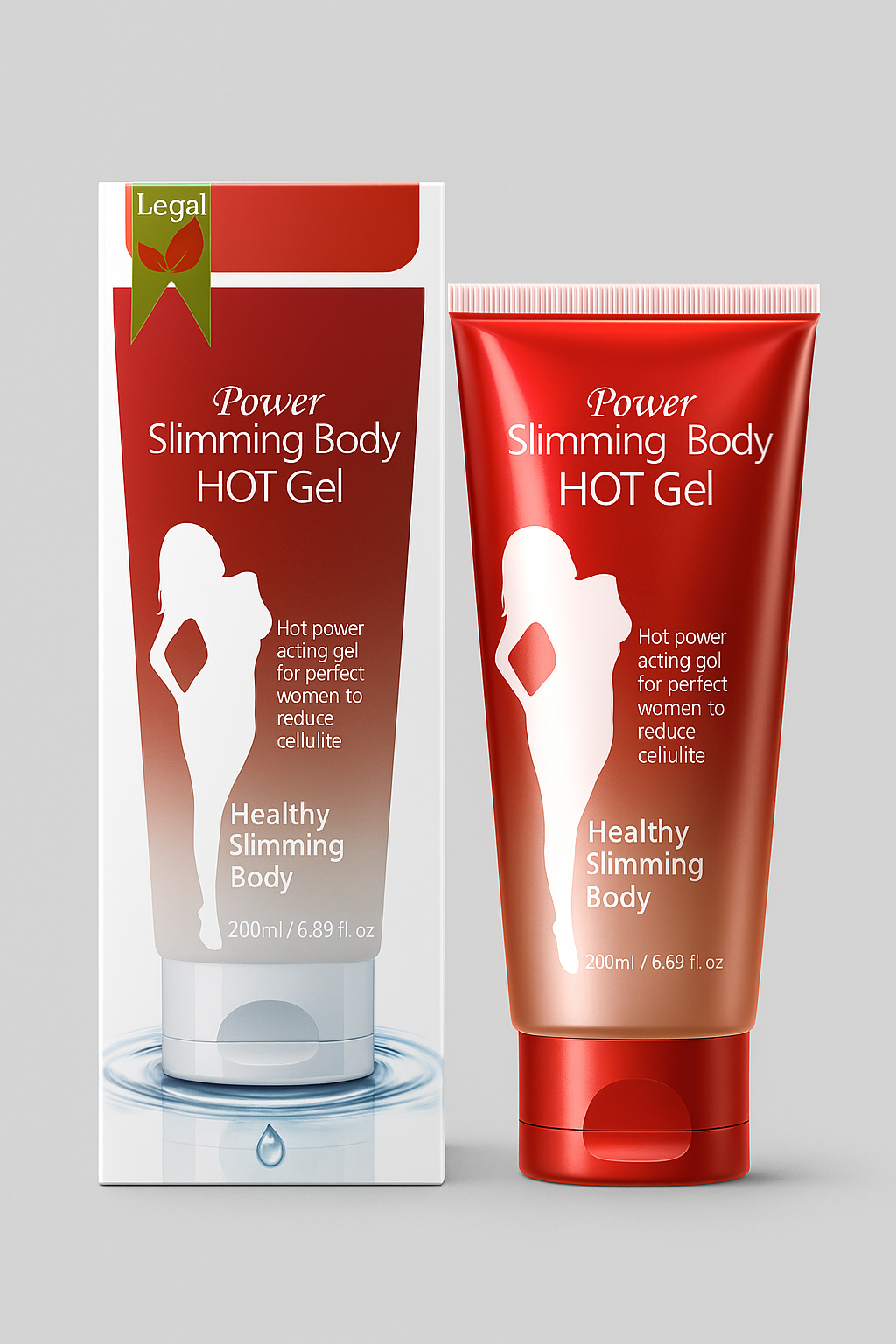 Legal Power Slimming Body Hot Gel
