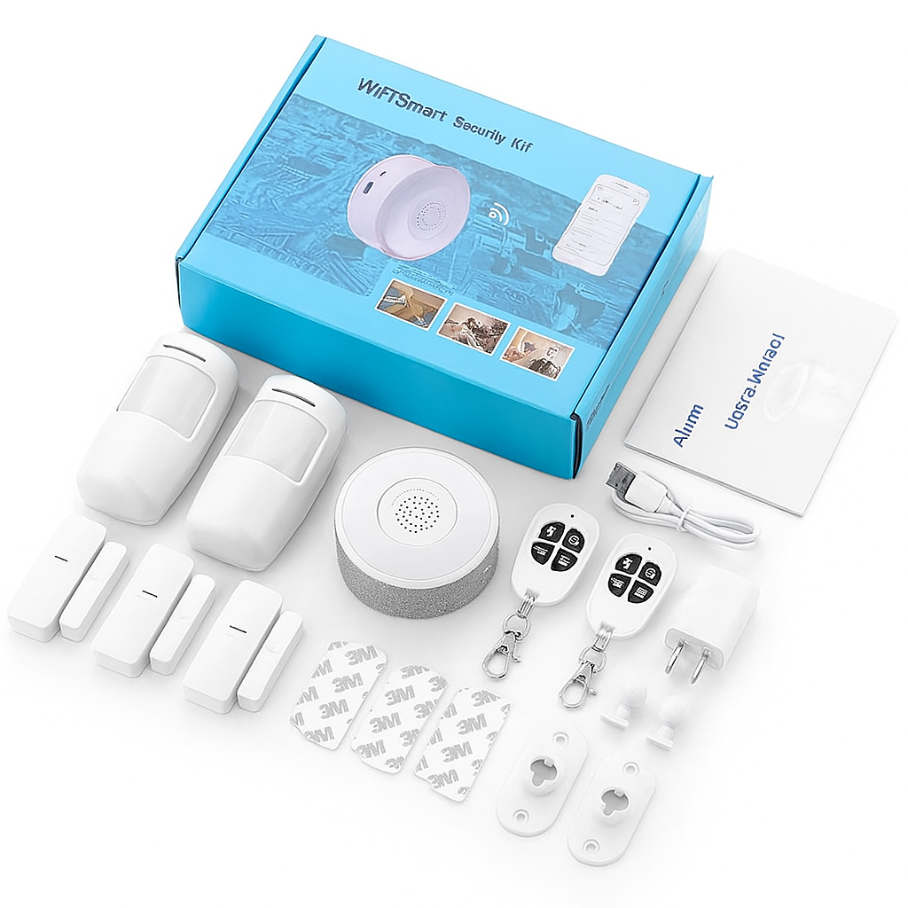 Smart Security WiFi Alarm System with Remote Access