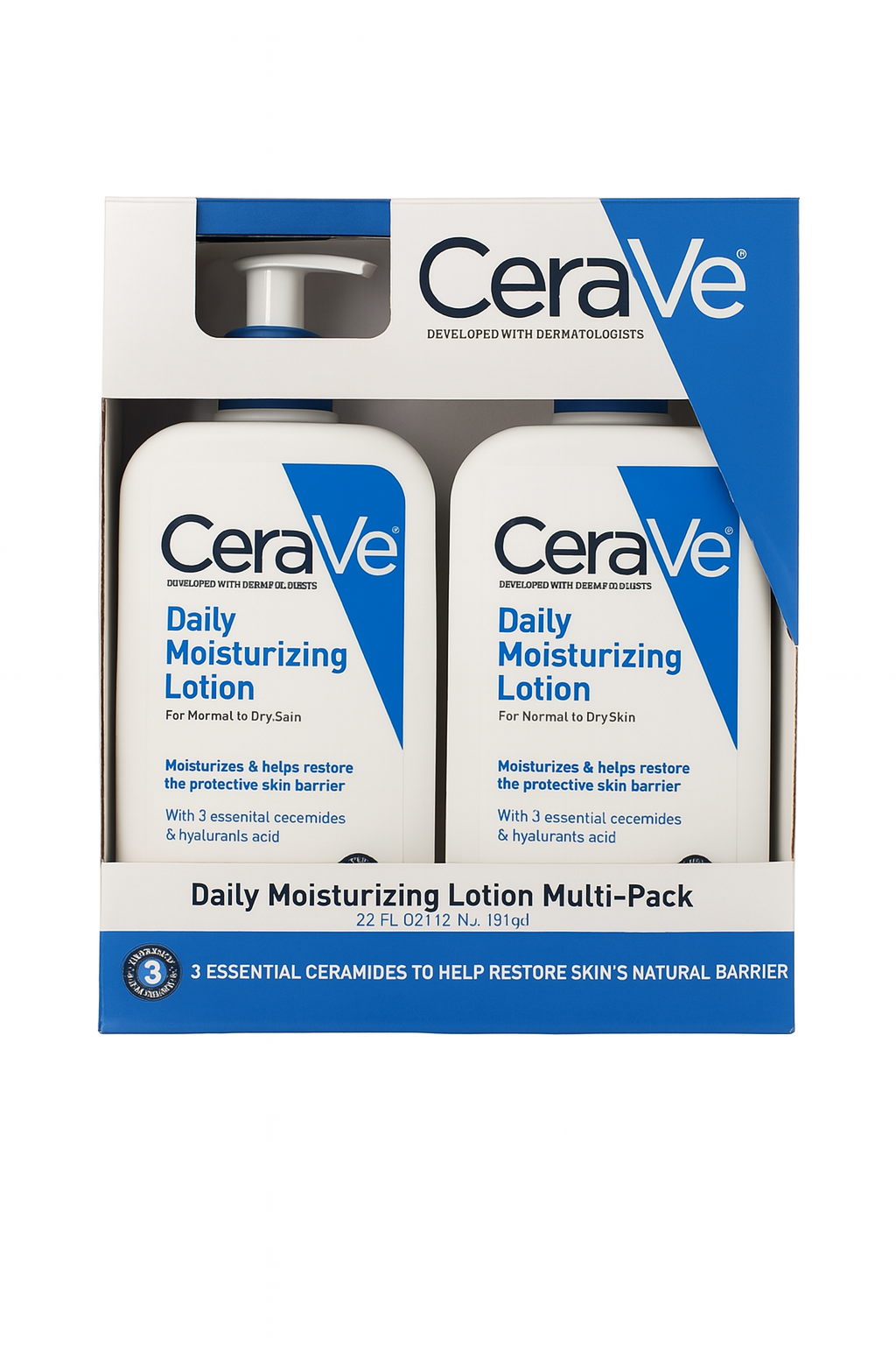 Cerave Daily moisturizing lotion twin pack 24oz