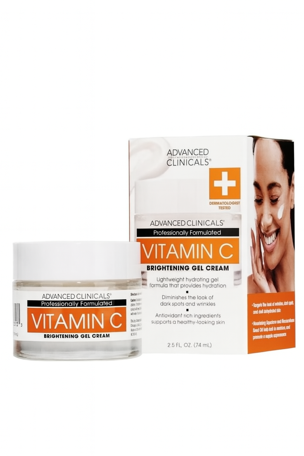 Advanced Clinicals Vitamin C Brightening Gel Cream