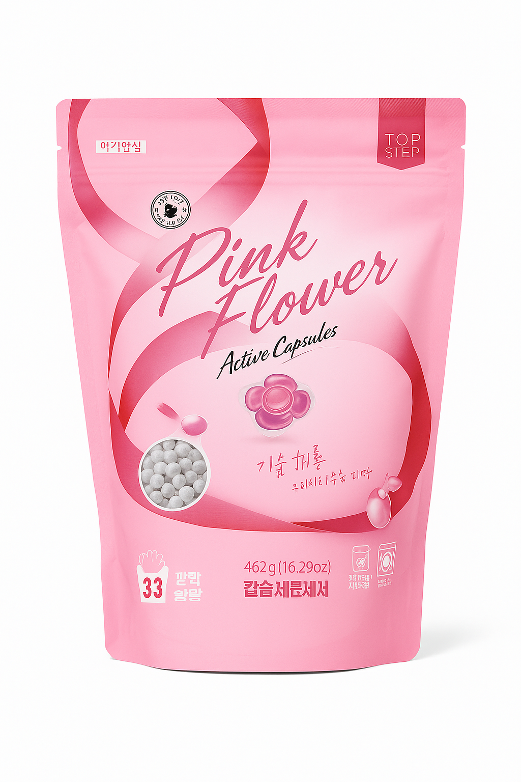 Pink Flower Laundry Pods Supreme pack