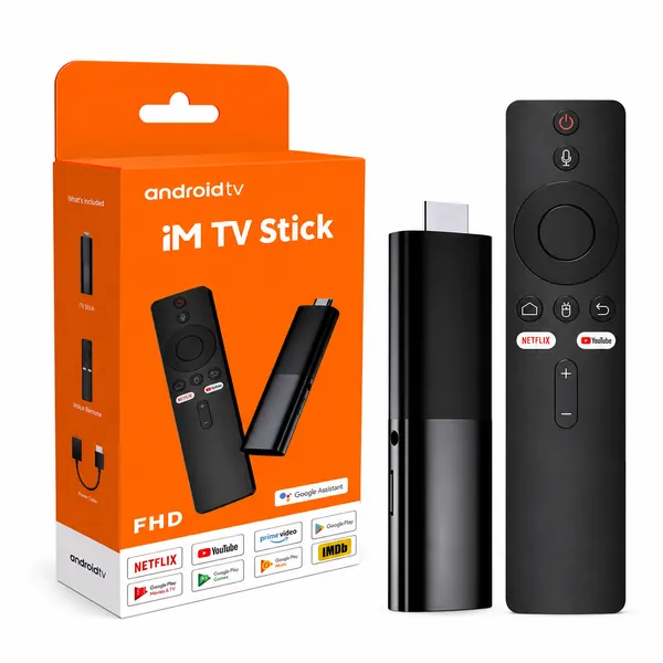 Android iM TV Stick – Smart TV Streaming Device for Movies, Apps & Entertainment