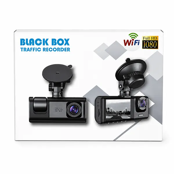 Black Box Traffic Recorder Dash Cam – Full HD Car DVR Dashboard Camera