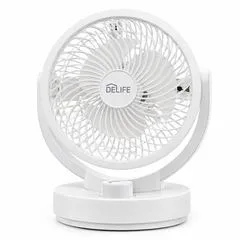 Delife Airium 6-Inch Air Circulator GC-800F – Compact 3-Speed Tabletop Circulation Fan by EpicBargains247