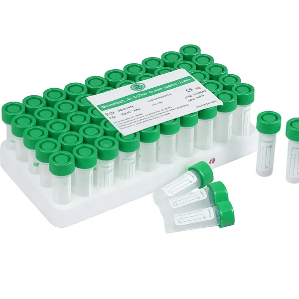 Green Cap EDTA Blood Collection Tube.