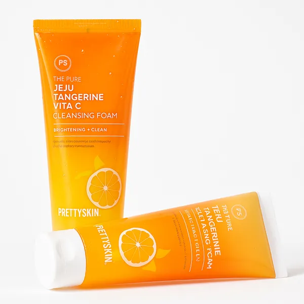 The Pure Jeju Tangerine Vita C Cleansing Foam - PRETTTYSKIN